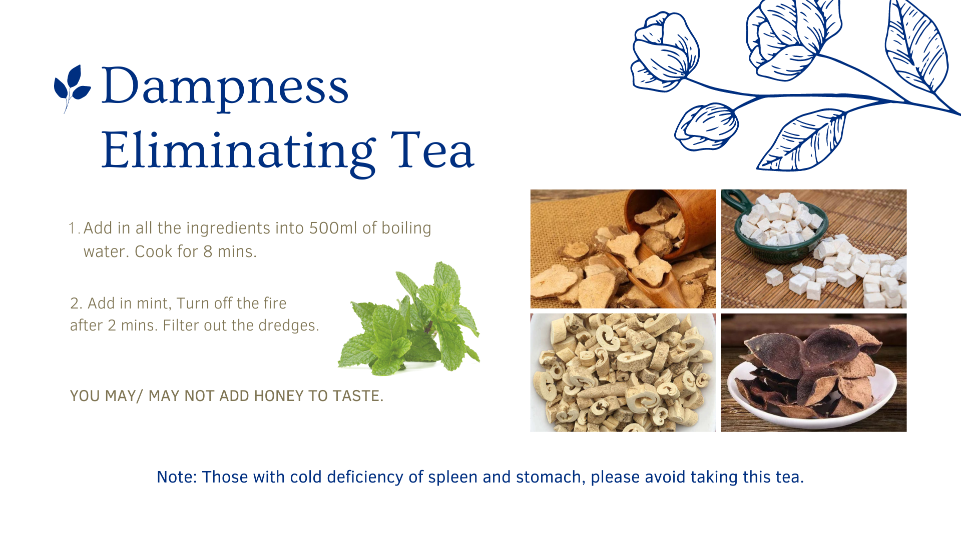 Dampness Eliminating Tea